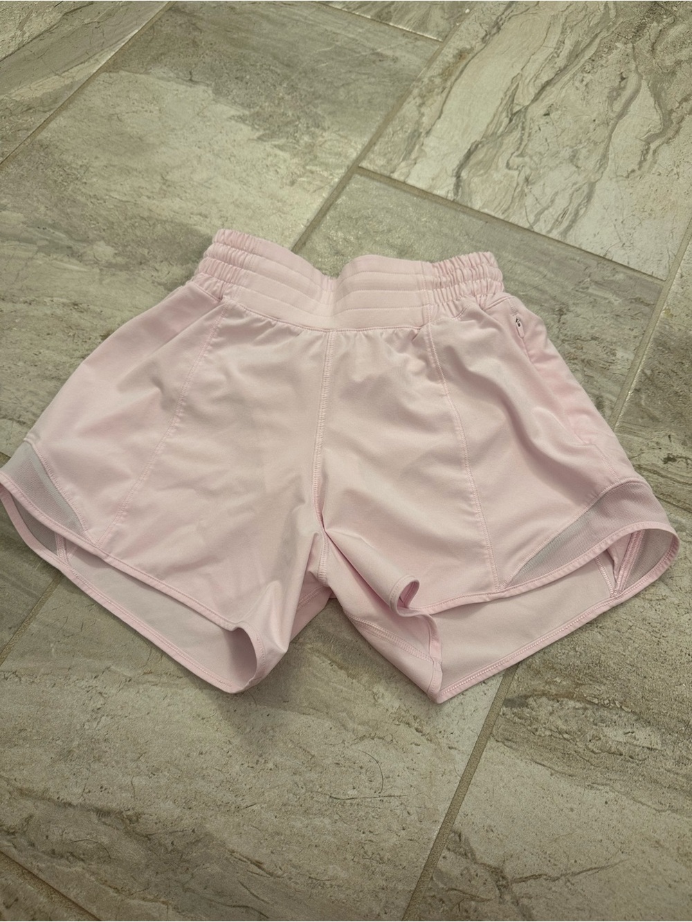Hotty Hot High Rise Lined 4” - light pink